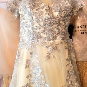 Vestido champagne size large nuevo GLS collections